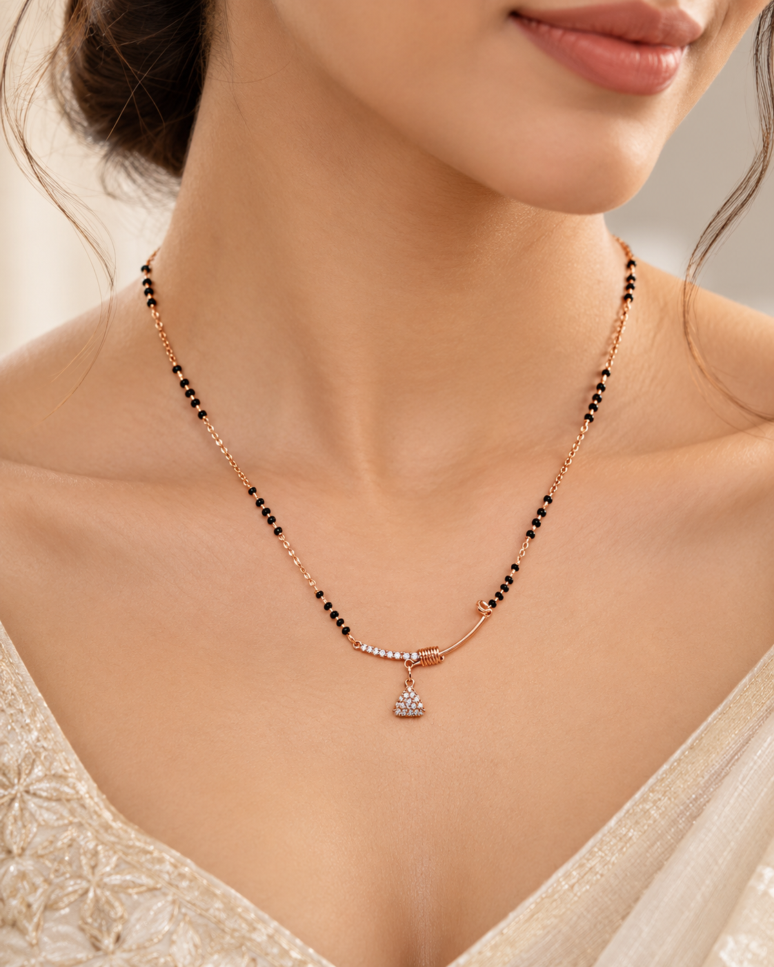 Eraya Gold Plated Mangalsutra