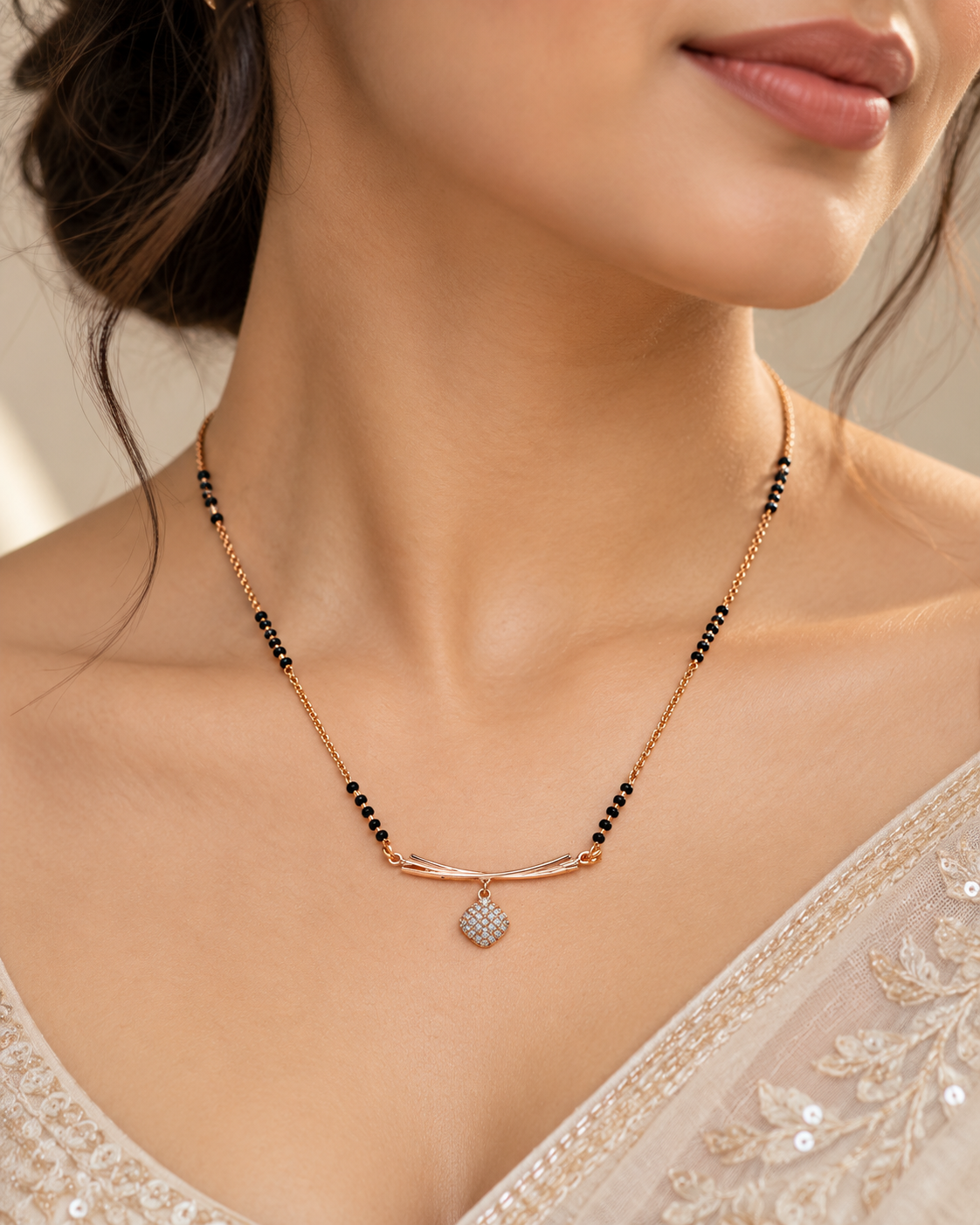 Charvi Gold Plated Mangalsutra