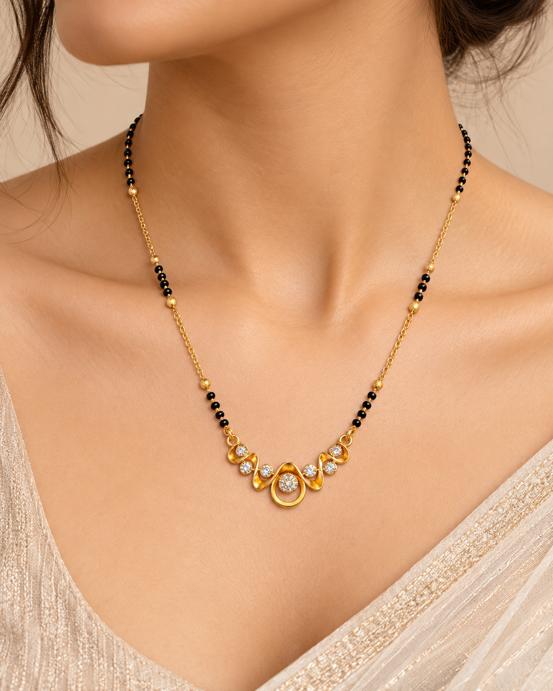 Anamika Gold Plated Mangalsutra