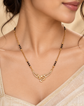 Reeva Gold Plated Mangalsutra